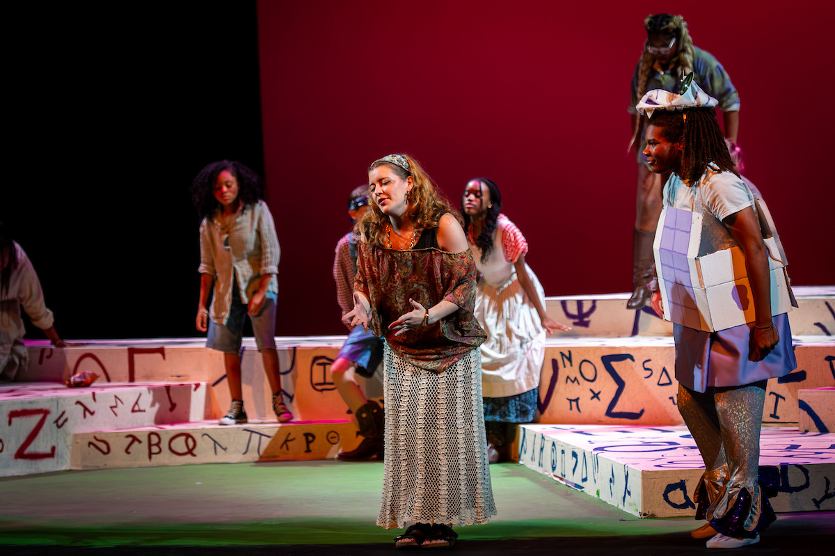 Summer Scholars performance on stage